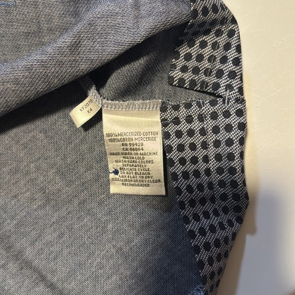 Bugatchi Men's Navy Patterned Shirt - Picture 6 of 8